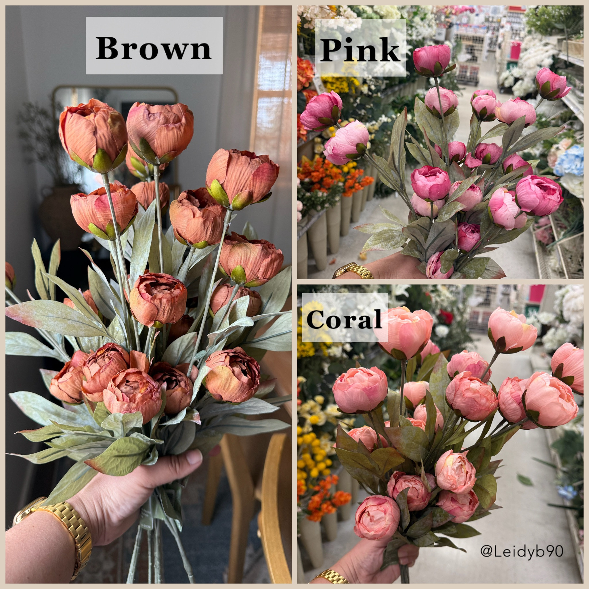 New Michael Peonies ✨ Brown Peony, Pink Peony, coral peony, tan peony, cream peony, cream hopes, wild daisy, summer stems, fall stems

#LTKSaleAlert #LTKHome #LTKSeasonal