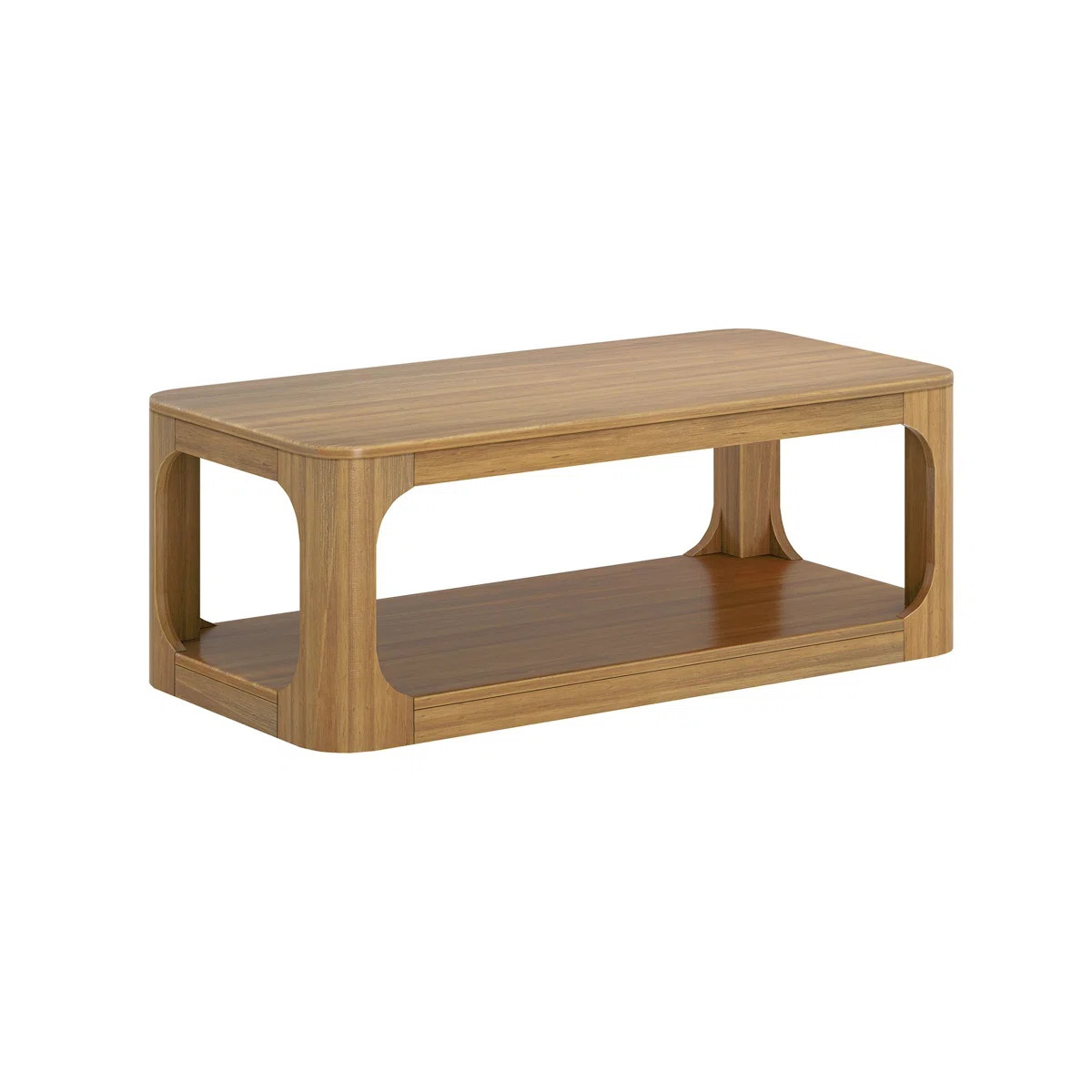 Jasmarie 4 Legs Coffee Table with Storage | Wayfair North America