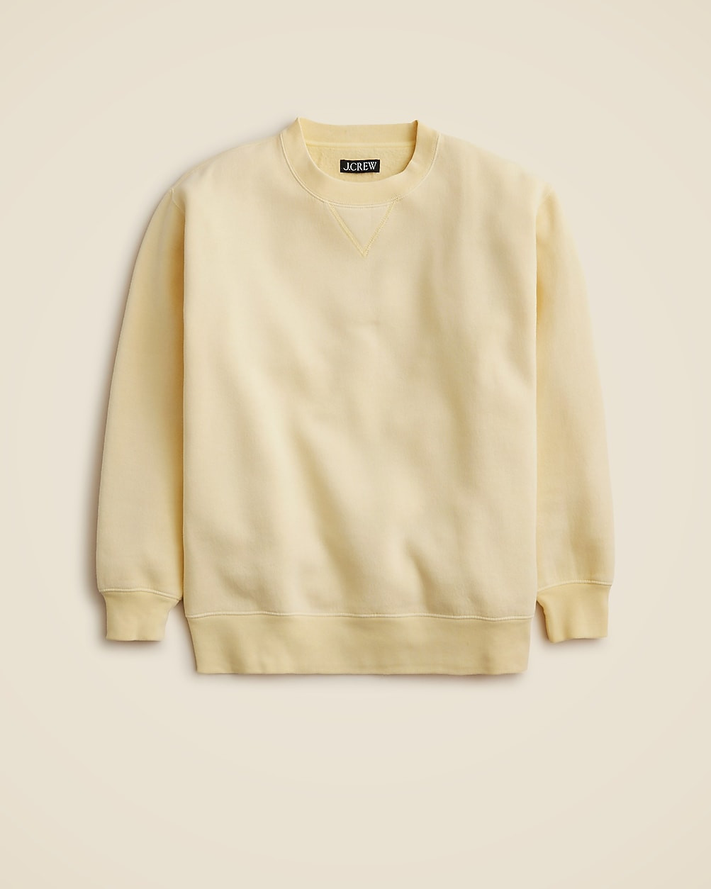 Heritage fleece oversized crewneck sweatshirt | J. Crew US