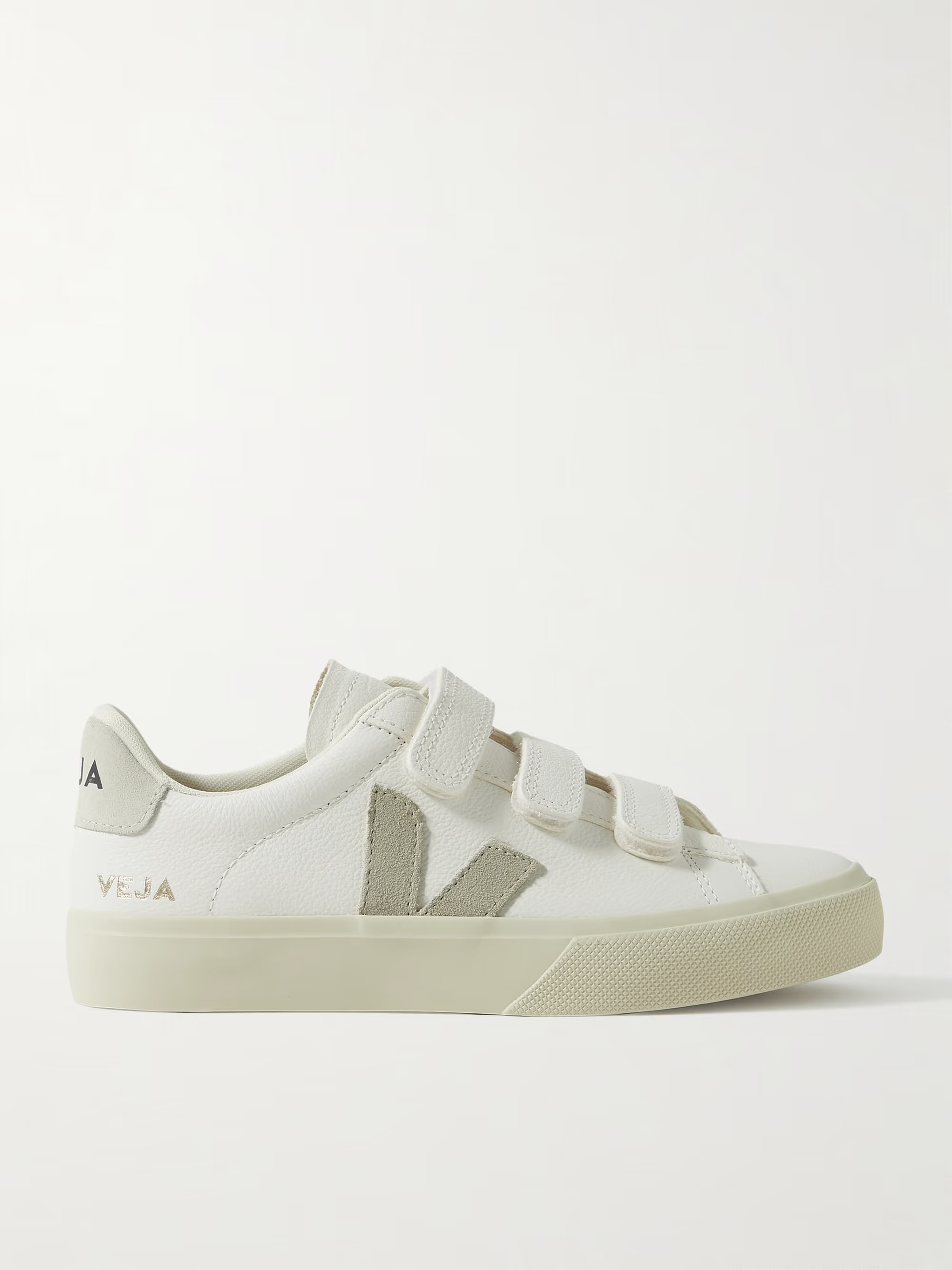 Recife suede-trimmed leather sneakers | NET-A-PORTER (US)