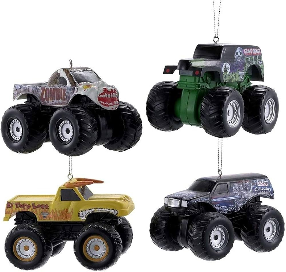 Monster Jam® Blow Mold Ornaments | Amazon (US)