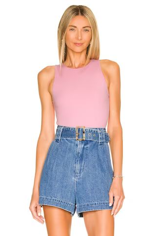 Show Me Your Mumu Best Bodysuit in Pink Rib Knit from Revolve.com | Revolve Clothing (Global)