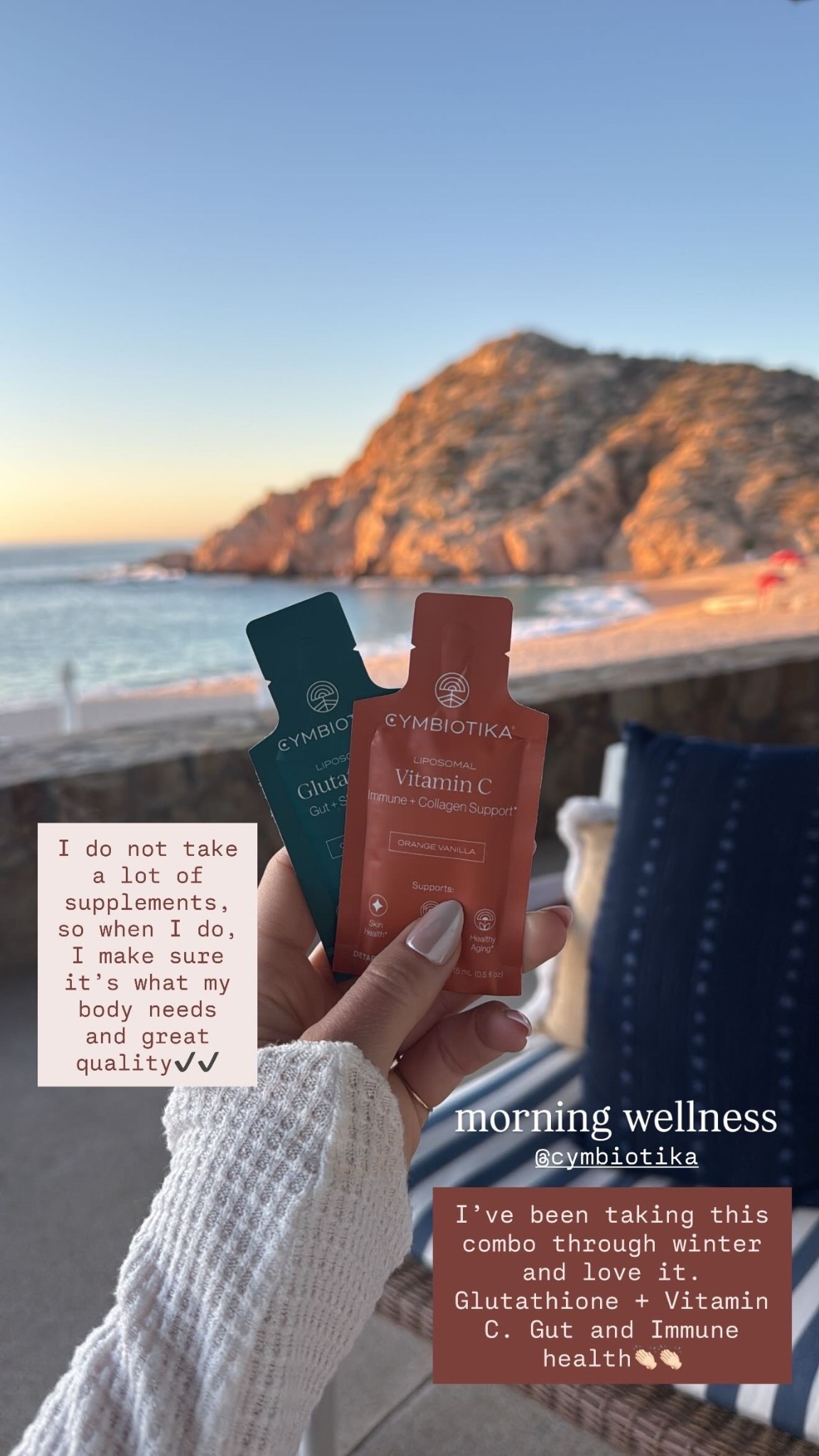 Morning wellness - 2 supplements I love to take together in the winter for gut and immune health👏🏻 traveled with them to Mexico!

#LTKselfcare #LTKmorningroutine #LTKTravel