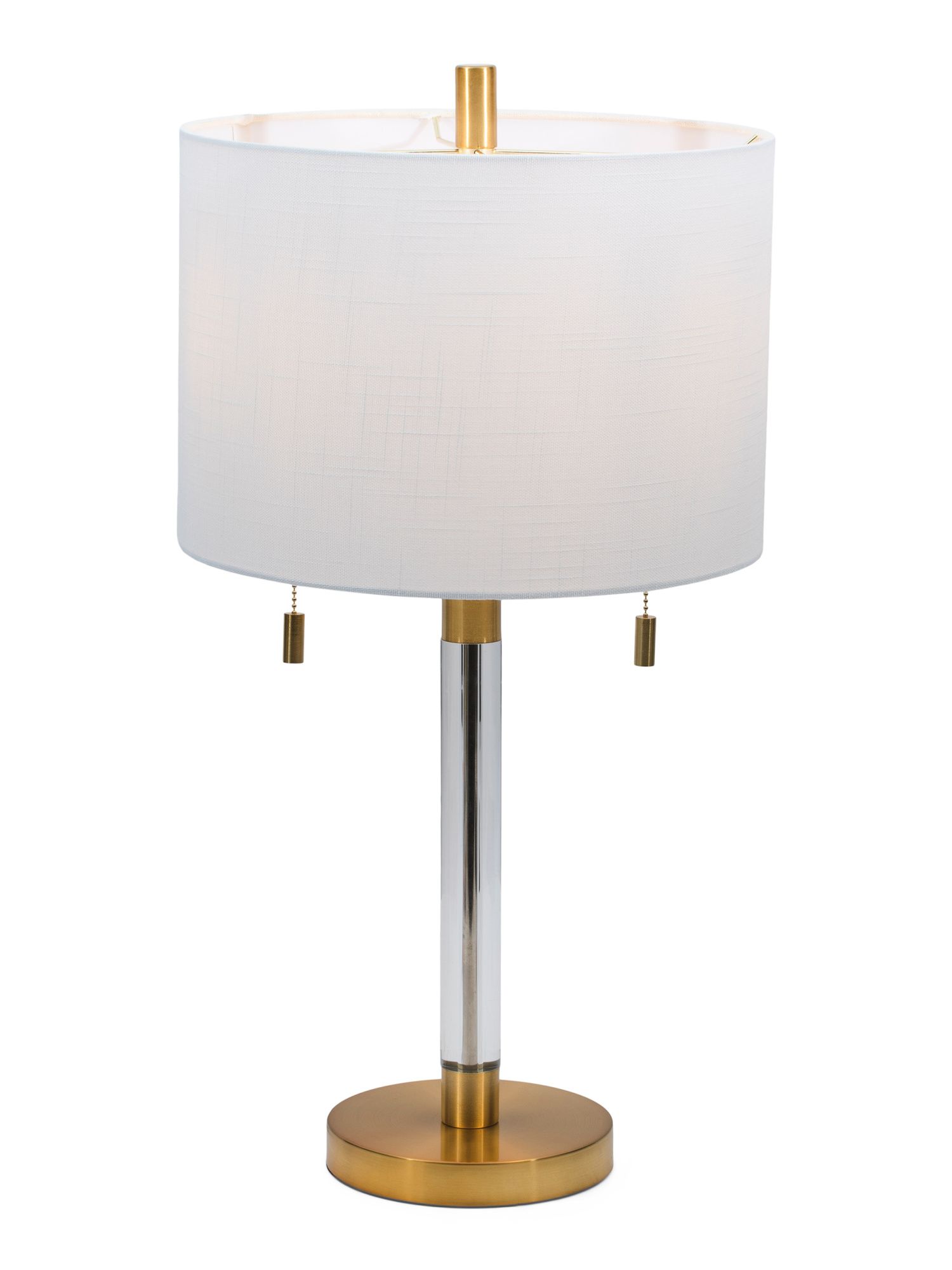 25in Bixby Glass Table Lamp | Marshalls