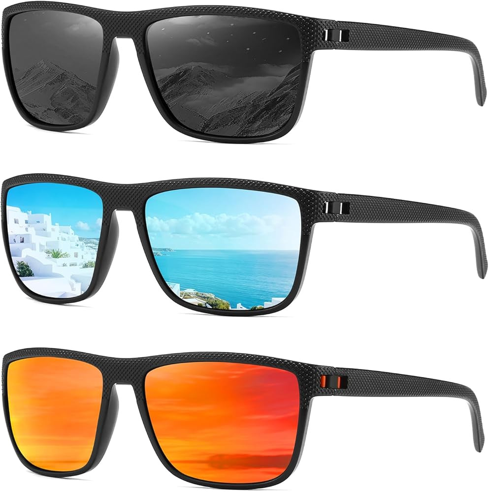 MASDUN Polarized Sunglasses for Men and Women Square Sun glasses UV Protection For Driving Fishin... | Amazon (US)