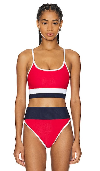 Eva Top in Americana Colorblock | Revolve Clothing (Global)