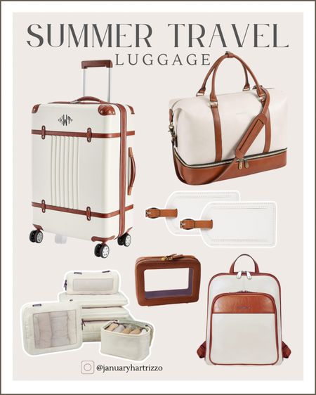 Summer travel season is in full swing! ✈️🚢🚗

Neutral luggage • travel essentials • weekend bag • overnight bag • packing cubes • backpack • suitcase

#LTKFamily #LTKOver40 #LTKTravel