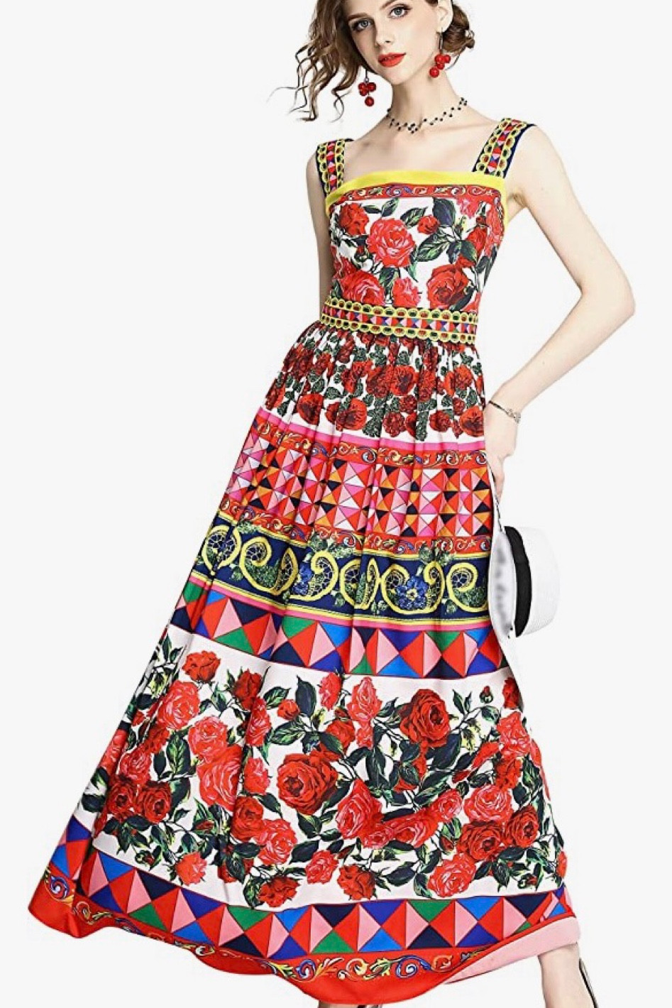 Fabulous dolce and Gabbana dupe! Designer look alike. Dupe. Designer dupe. D&G. Wedding guest look. Vacation outfit. Italy. Beach look. Look for less. Designer inspired  

#LTKunder50 #LTKwedding #LTKFind