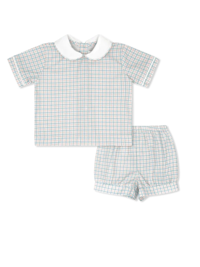 Sibley Short Set - Countryside Plaid | Lullaby Set