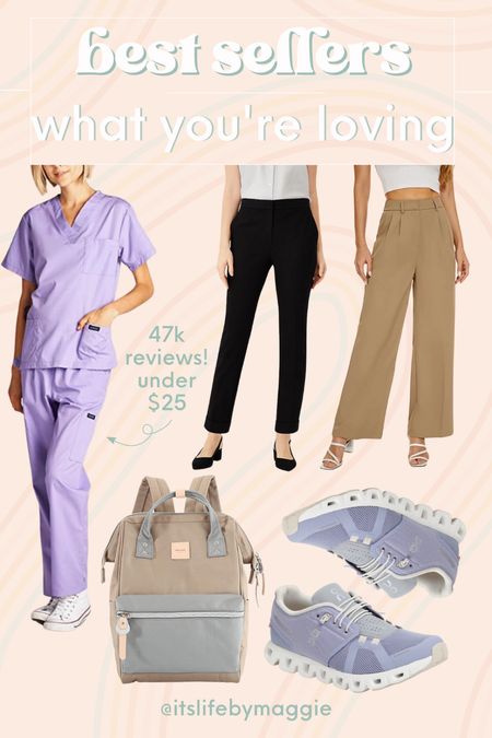 Best sellers & what you’ve been loving!

#affordablescrubs #amazonfinds #scrubs #oncloudsneakers #anntaylor #amazonfashion #amazonfinds #workwear #businesscasual #amazonbackpack

#LTKshoecrush #LTKFind #LTKworkwear