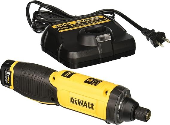 DEWALT 8V MAX Cordless Screwdriver Kit, Gyroscopic, 1 Battery (DCF682N1) | Amazon (US)