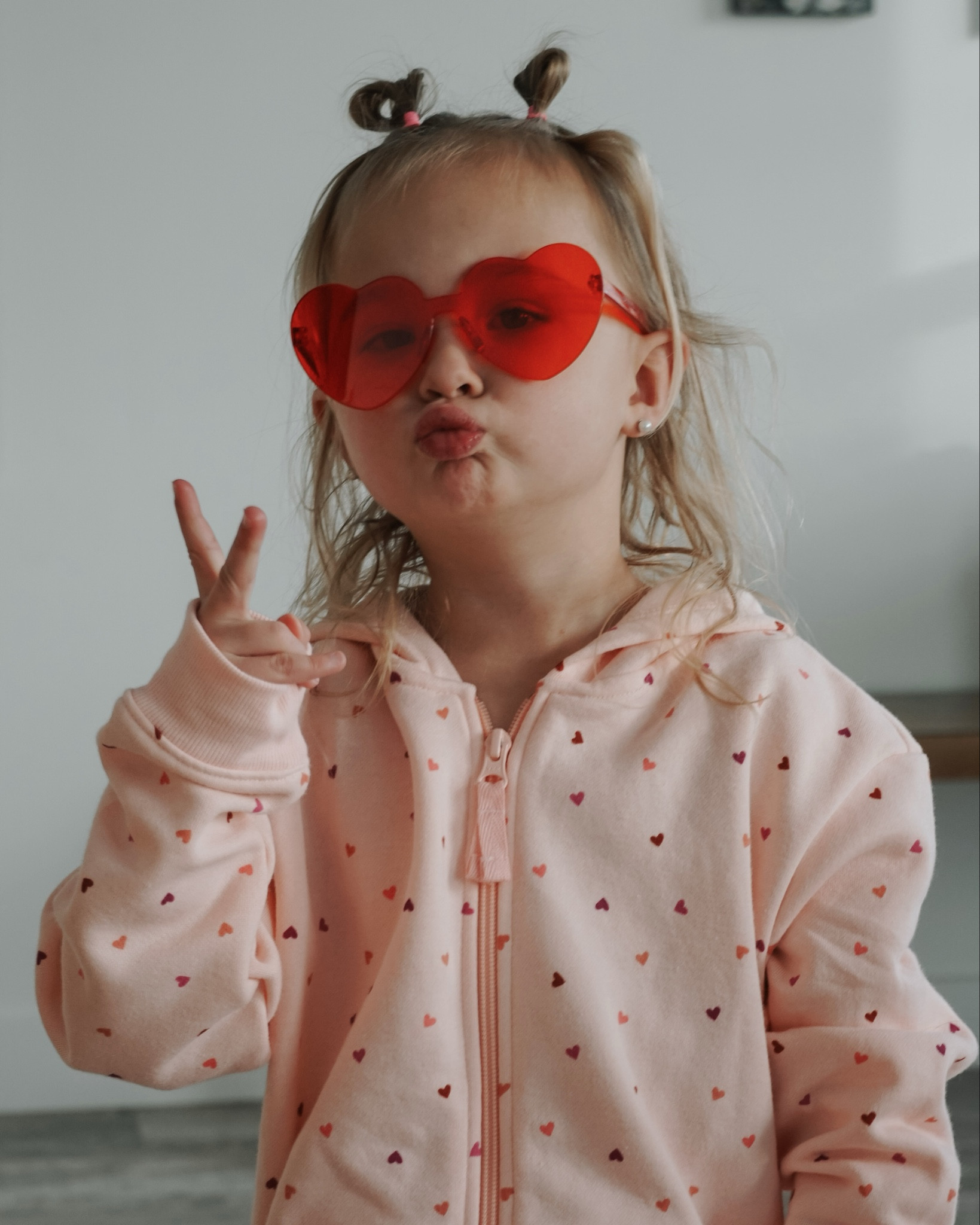 Heart Eyes for this girl and her cute heart outfit 🩷🩷😍

We sized up with this jacket so she would wear it for a long time. She is normally a 5T- and we got an XS in girls  

#LTKSeasonal #LTKKids #LTKFamily