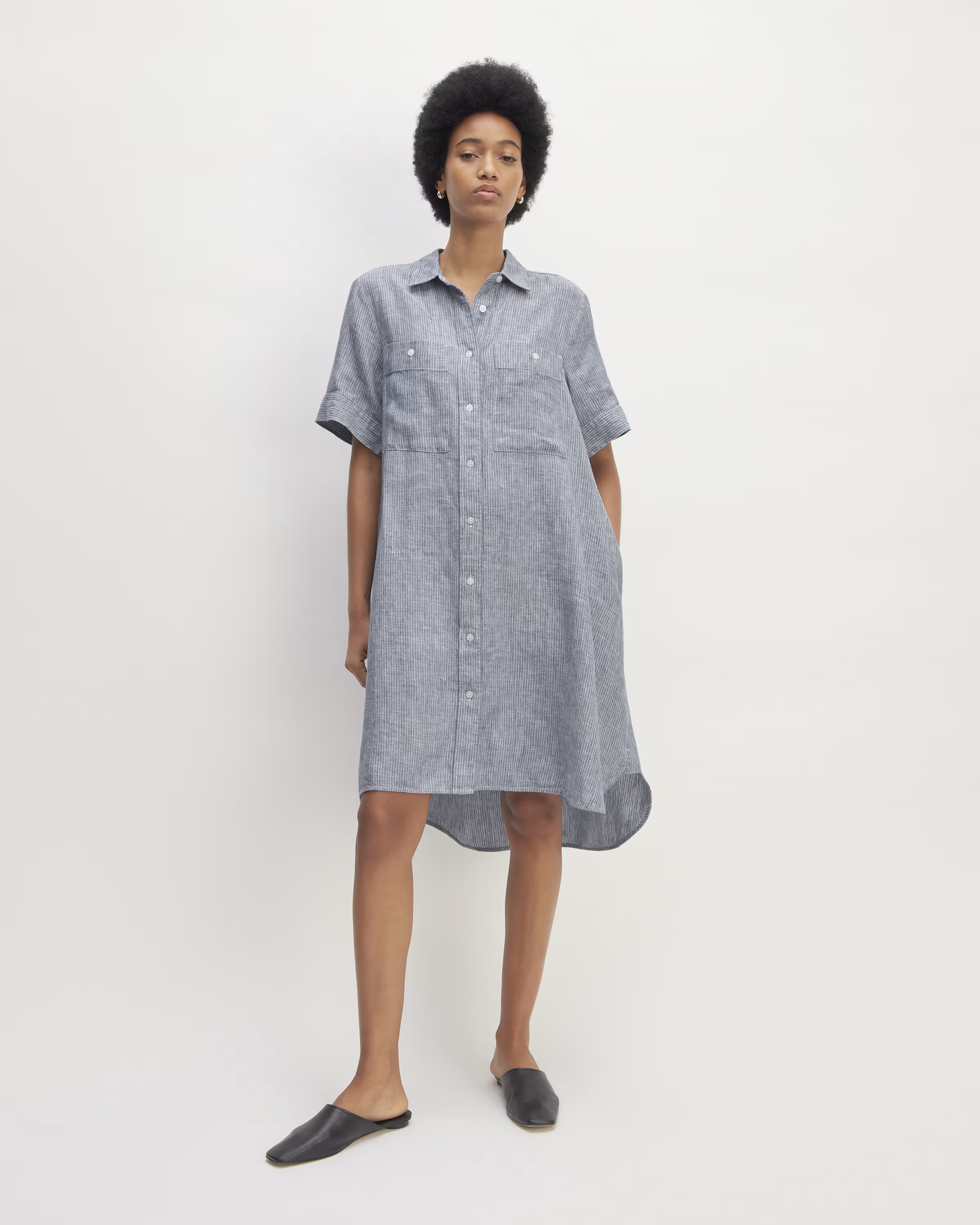 The Linen Daytripper Shirtdress | Everlane