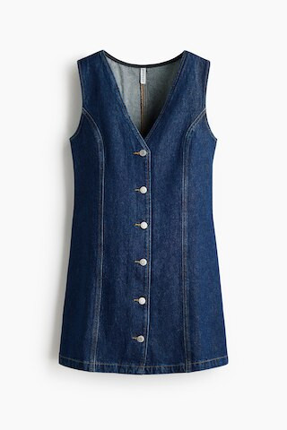 H & M - Denim Mini Dress - Blue | H&M (US + CA)