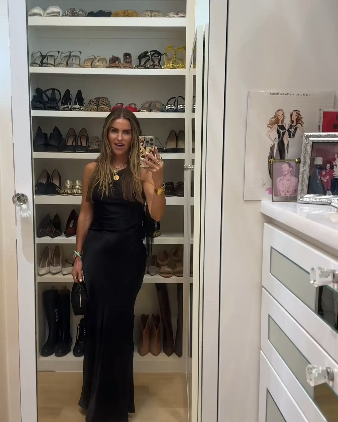 off to a new mexican restaurant in the design center la lupita taco y mezcal to celebrate a sweet friends bday✨ it was super fun & then to parigi’s for dinner afterwards!  

wearing the most beautiful tank (wait till u see the back) w a tulle back that comes in several colors too! 

runs tts wearing a small/us 4 

+ my fav most worn silk skirt i own in every color that u need! 

runs tts wearing i can wear the 2 or the 4 

+ shop my heels & bag too!

#LTKWorkwear #LTKootd #LTKSeasonal