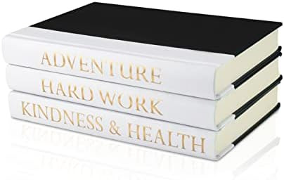 3 Piece Hardcover Inspirational Decorating Books Set,Black and White Decoration Books, Fashion Qu... | Amazon (US)