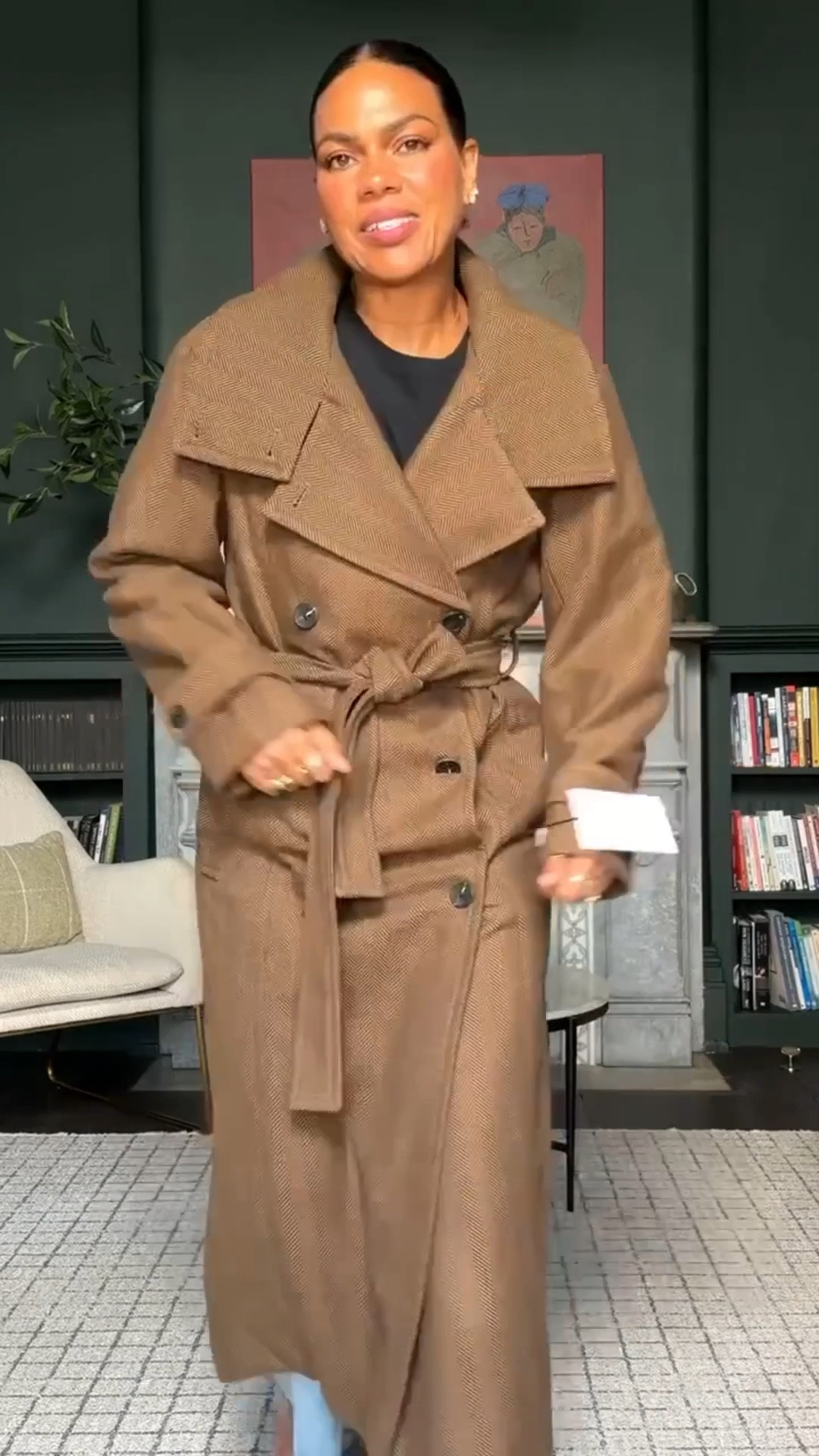 When it’s finally getting chillier so I can bring out these coats I bought this summer!