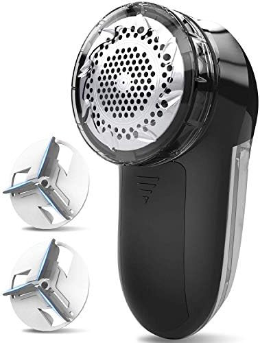 Fabric Lint Shaver - Fuzz Remover, AC120V Electric Sweater Shaver (Battery Operated), Efficiently... | Amazon (US)