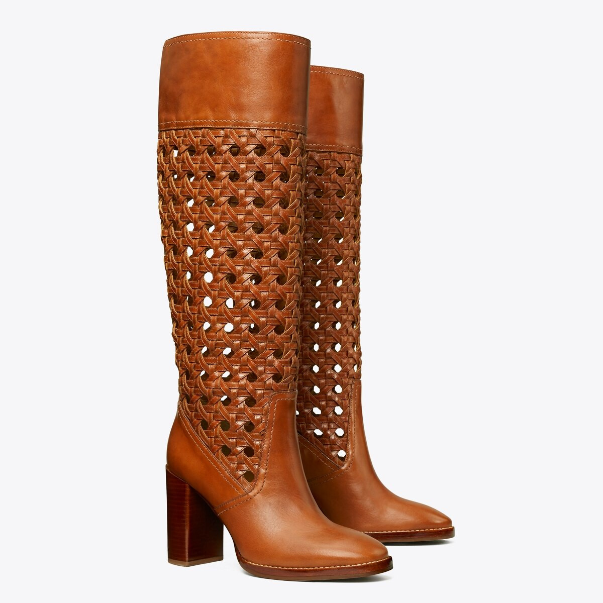 Basket-Weave Tall Boot | Tory Burch (US)