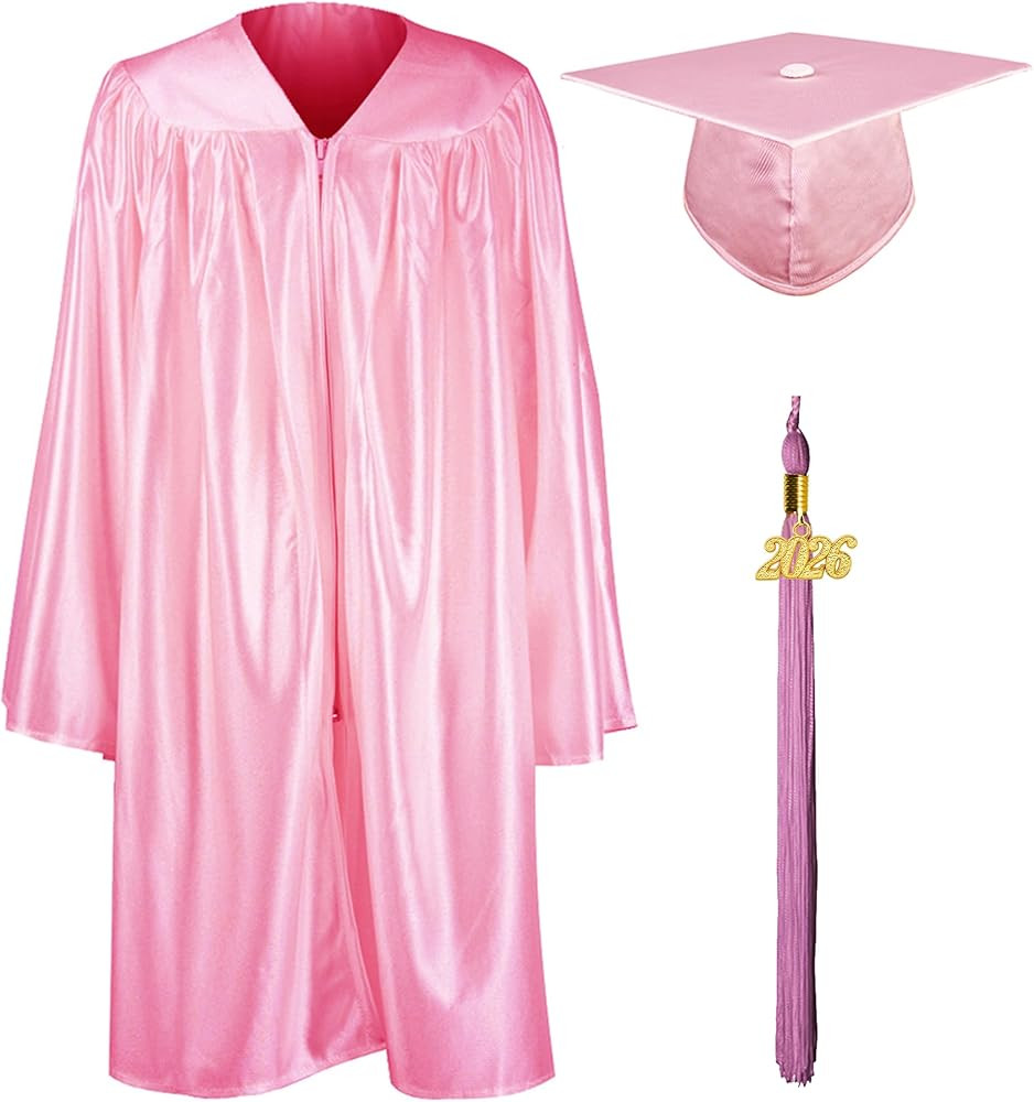 GraduationMall Shiny Kindergarten & Preschool Graduation Gown Cap Set with 2026 Tassel | Amazon (US)