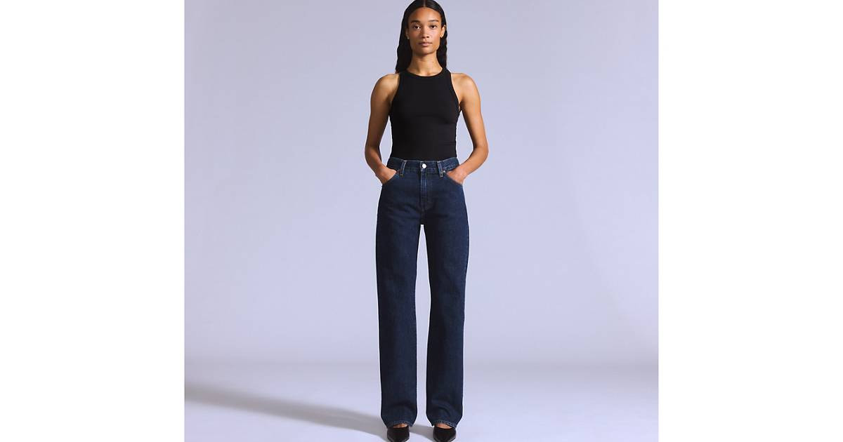 Japanese Selvedge Plank Straight Women's Jeans | Levi's US