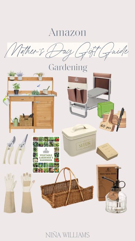 Amazon Mother’s Day Gift Guide! Gardening supplies - Amazon basket - Amazon garden stool - gardening book 

#LTKhome #LTKfindsunder100 #LTKGiftGuide