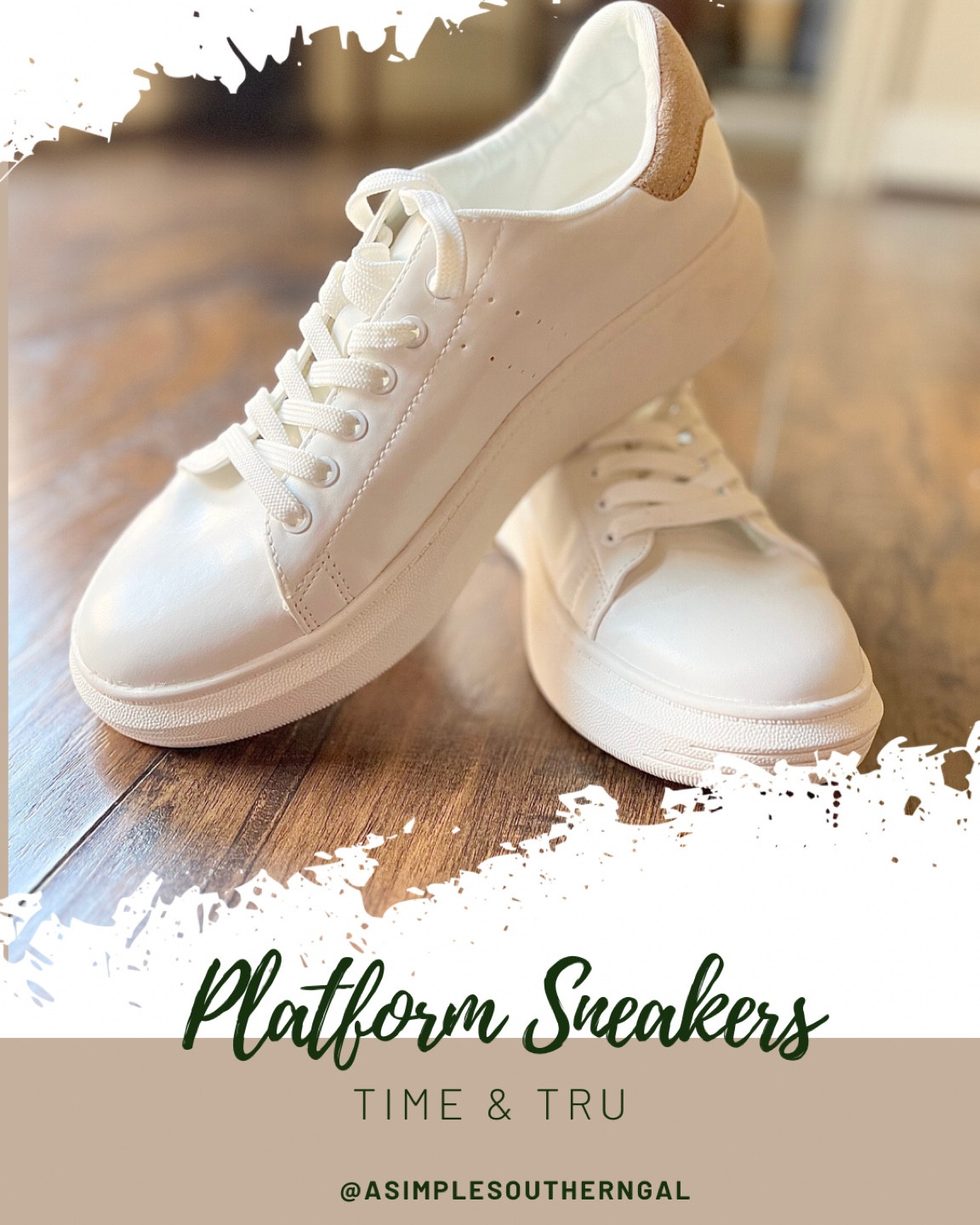 Time and Tru platform sneakers from Walmart! TTS and for reference I’m an 8.5 and they fit perfect!

Athletic shoes
Tennis shoes
Workout shoes
Soccer shoes
Sport shoes 

#LTKfitness #LTKstyletip #LTKshoecrush