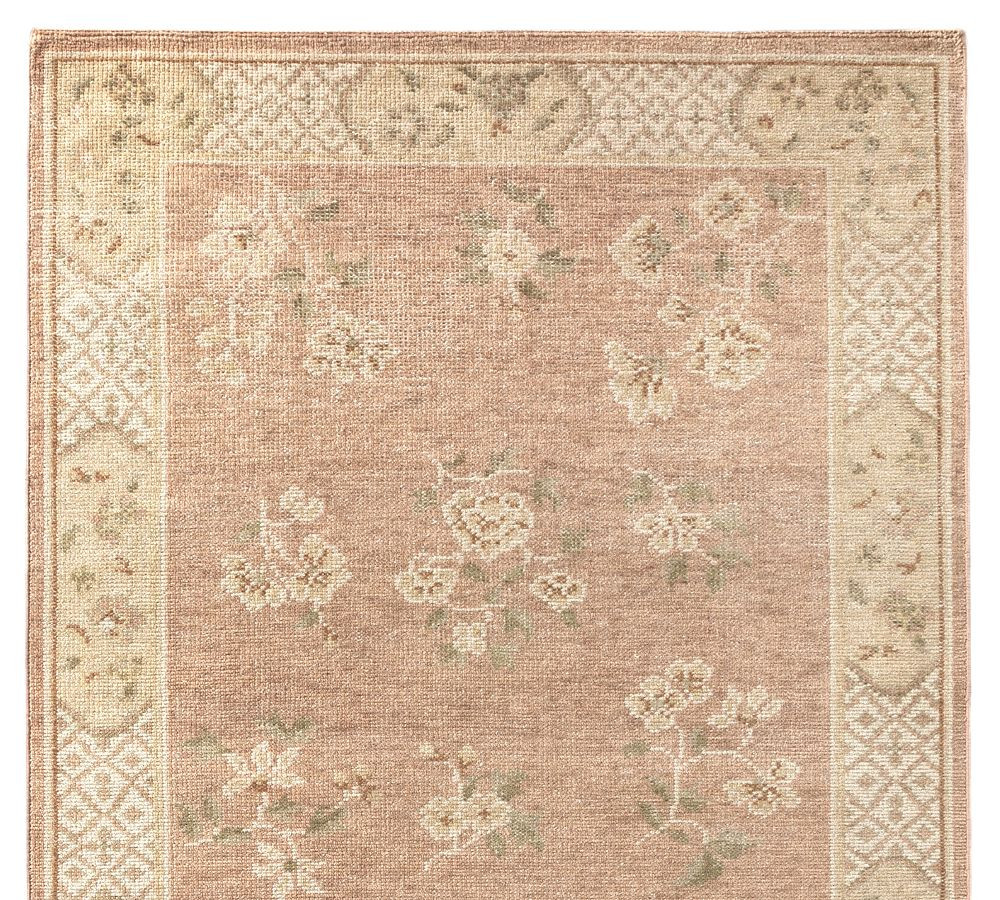 Claire Hand-Knotted Wool Rug | Pottery Barn (US)