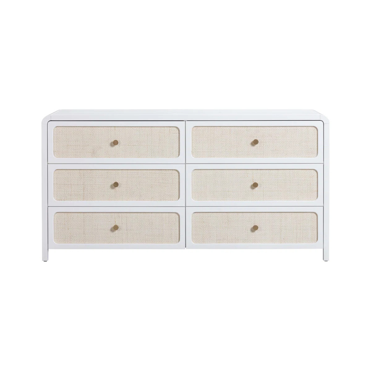 Billiot Patty Rattan 6 Drawer Dresser | Wayfair North America