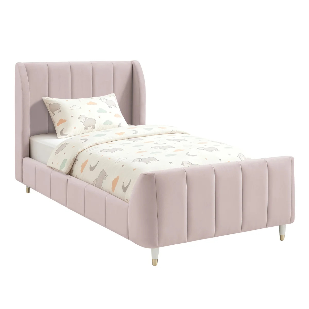 Valentina Full/Double Upholstered Platform Bed | Wayfair North America