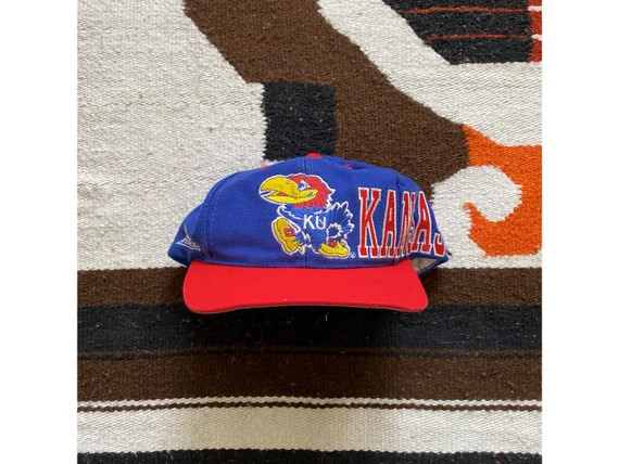 90s Vintage Kansas Jayhawks Apex One Blank Snapback Dad Hat - Etsy | Etsy (US)