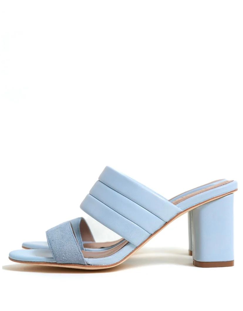 Catalina Mule by Alma Caso - Baby Blue | Support HerStory