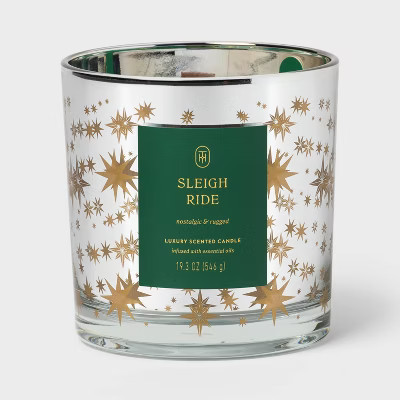 Wooden Wick Sleigh Ride Jar Candle 19.3oz - Threshold™ | Target