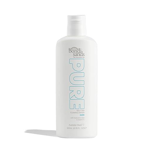 Bondi Sands PURE Self-Tanning Foaming Water | Hydrates with Hyaluronic Acid for a Flawless Tan, F... | Amazon (US)