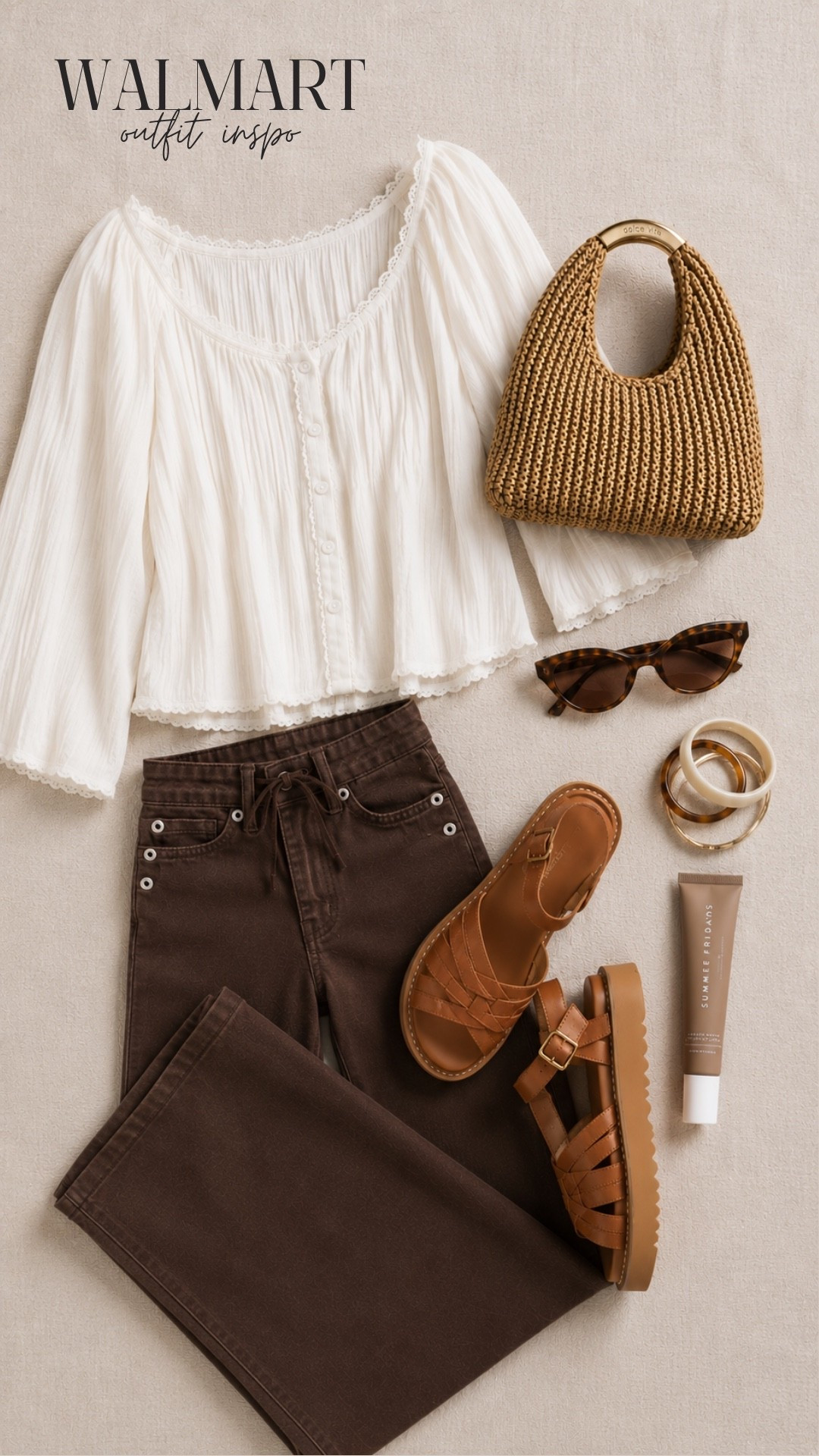 SHOCKED that the top and pants are from Walmart because they quite literally look like they belong at Free People. We love an affordable outfit 👏

#LTKootd #LTKgrwm #LTKdayinmylife