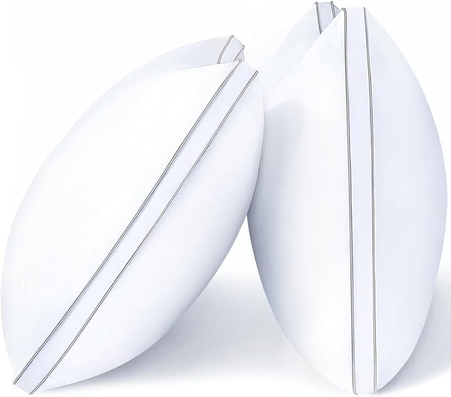 viewstar Pillows Queen Size Set of 2, Bed Pillows for Sleeping, Queen Pillows 2 Pack for Back, St... | Amazon (US)