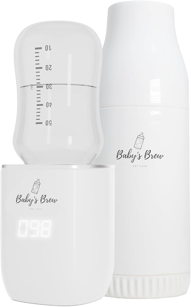 Baby's Brew Portable Bottle Warmer Pro- Milk Warmers for Breastmilk or Formula, Leak-Proof Design... | Amazon (US)