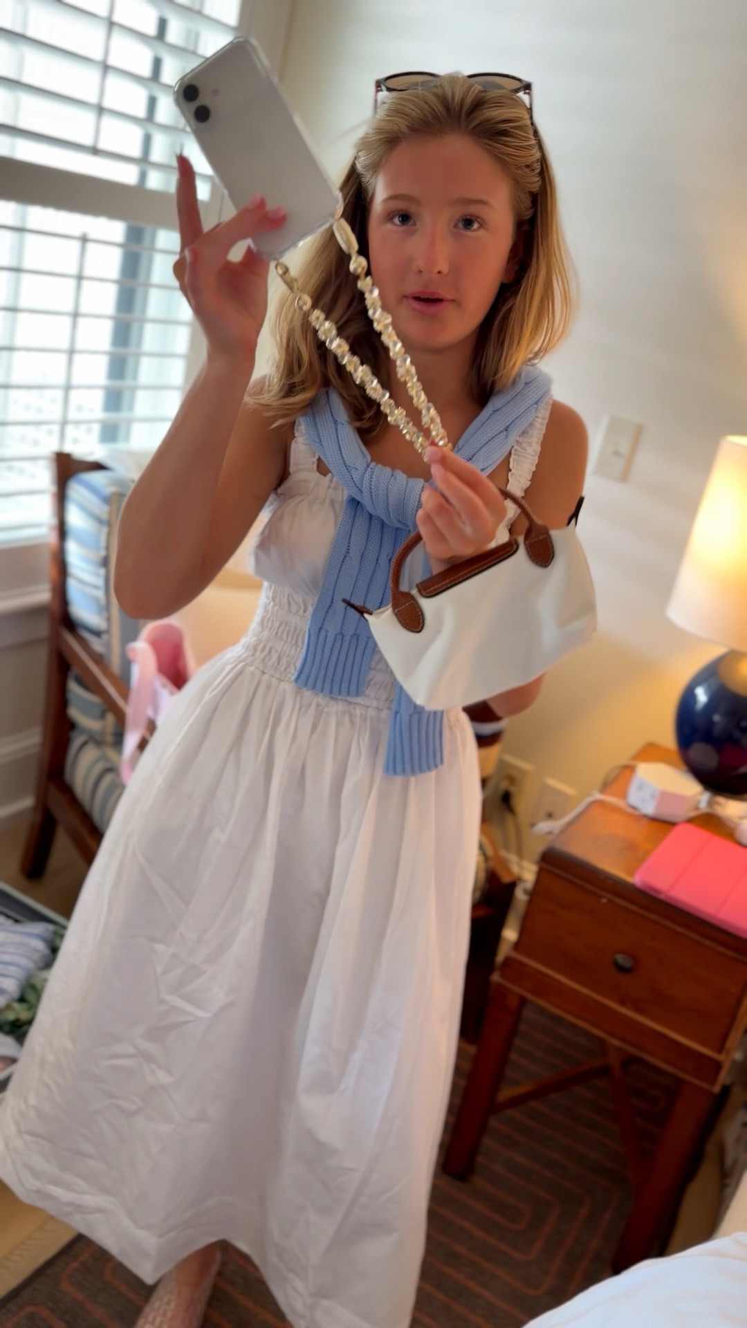 How cute!!! XS Norah’s dress