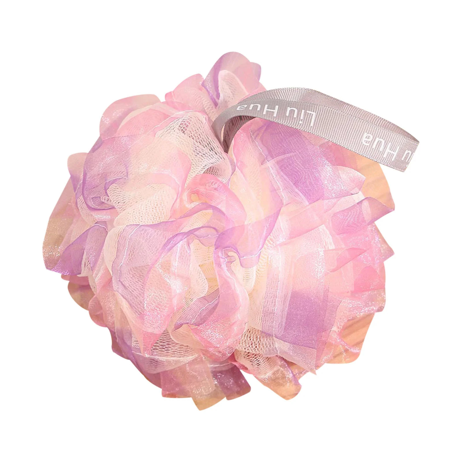 YAMB Bath Sponge Shower Loofahs,Soft Mesh Poufs Body Wash Scrubber Bath Ball,Flower Shape Body Sc... | Walmart (US)