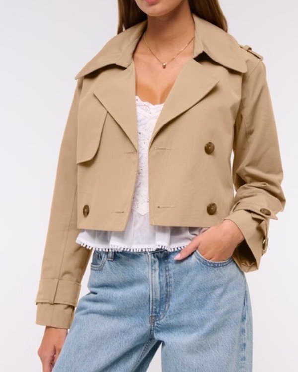 Cropped trench jacket 
Abercrombie sale
Cyber week sale
Jackets
Gift guide 

#LTKootd #LTKGiftGuide #LTKCyberWeek