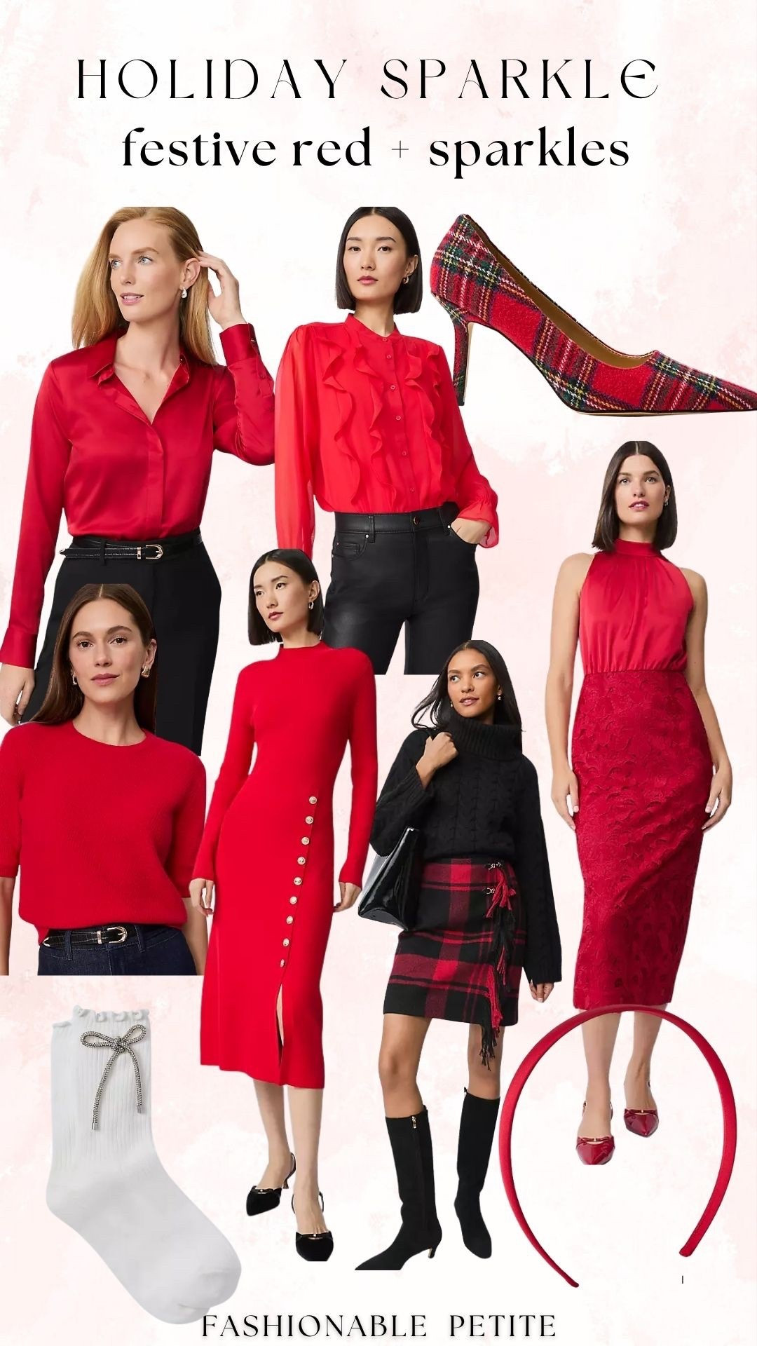 Ann Taylor’s early holiday collection! Filled with festive red, plaid, and sparkle! I love these red dresses for a holiday party paired with plaid heels.

Holiday outfit, holiday red, festive outfit, tartan, holiday party 

#LTKSaleAlert #LTKHoliday #LTKPetite