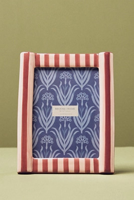 Brooke Striped Picture Frame | Anthropologie (US)