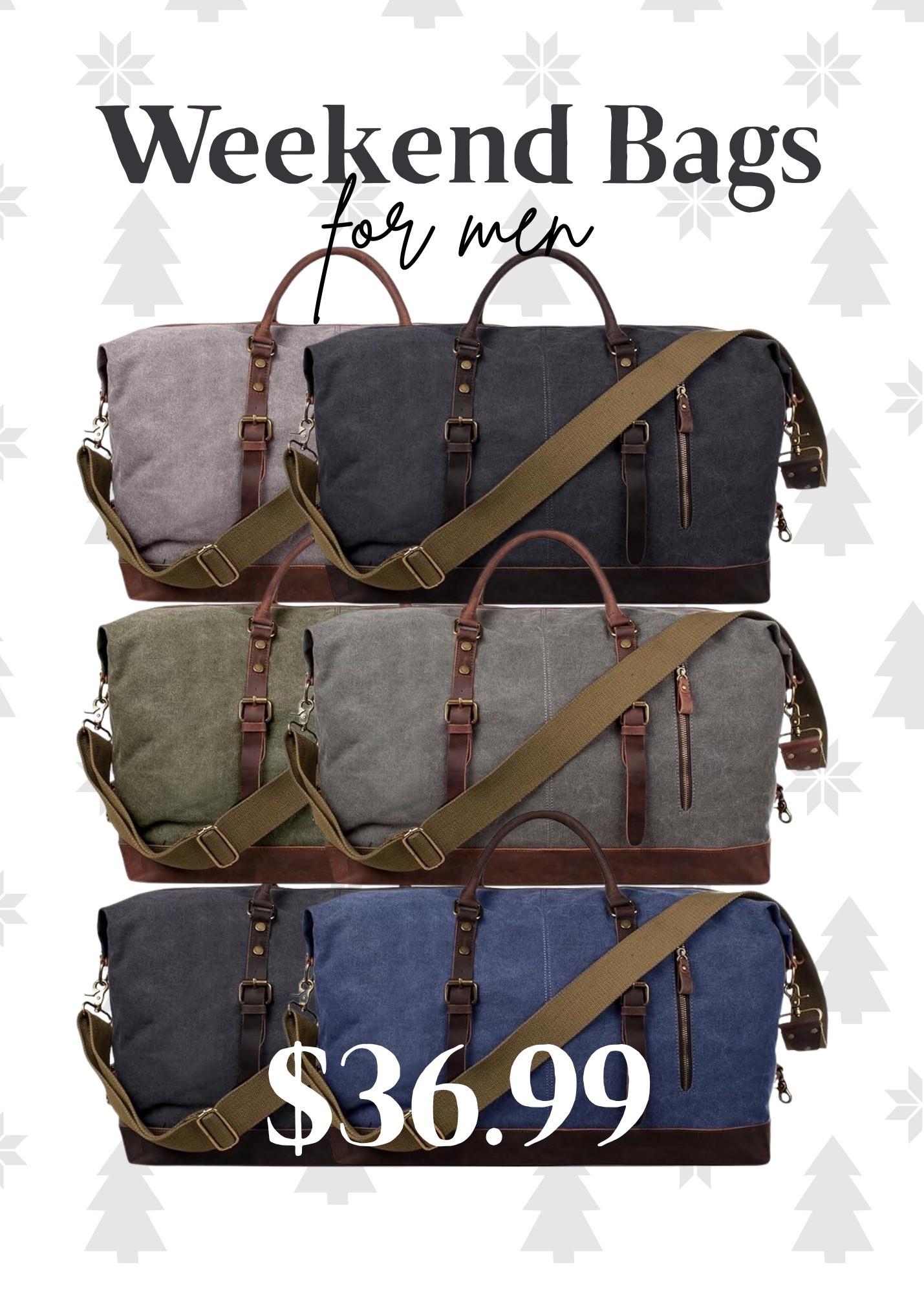 If your spouse travels a lot or just likes to take weekend trips, this bag from Amazon would be the perfect gift!  I’m getting Rob the dark gray one along with a black toiletry bag  for Christmas ❤️

#LTKTravel #LTKGiftGuide #LTKSaleAlert