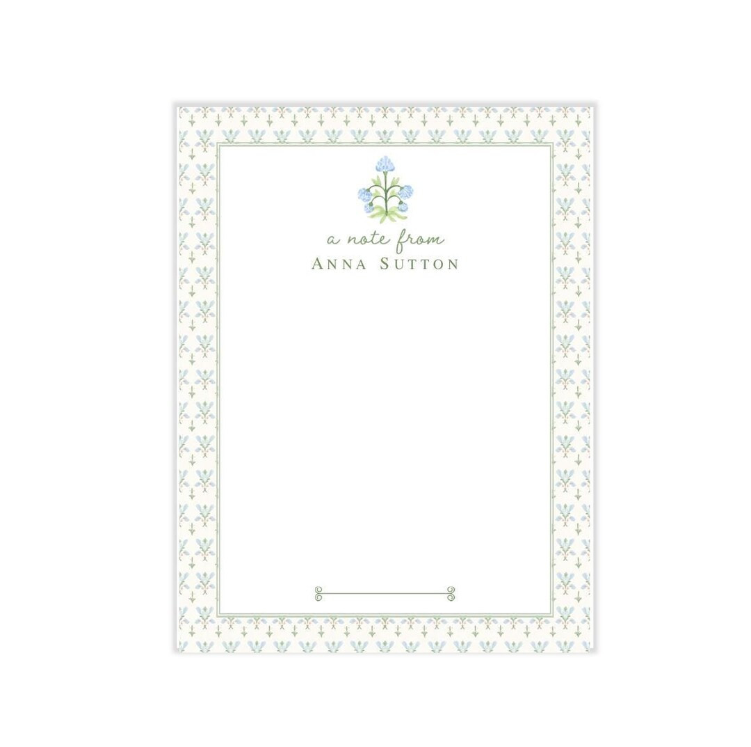 Personalized Chinoiserie Notepad | Personalized Grandmillennial Notepad | Grandmillennial Gifts |... | Etsy (US)