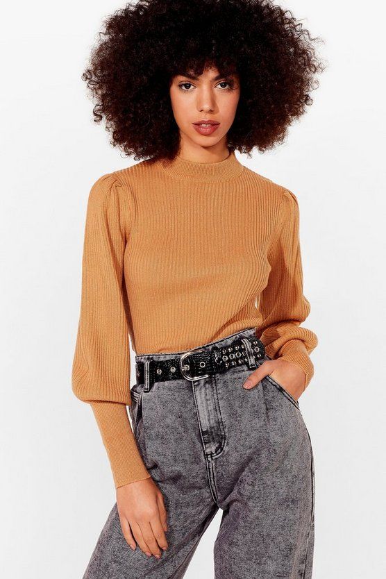 Get Used to Rib Knitted Sweater | NastyGal (US & CA)