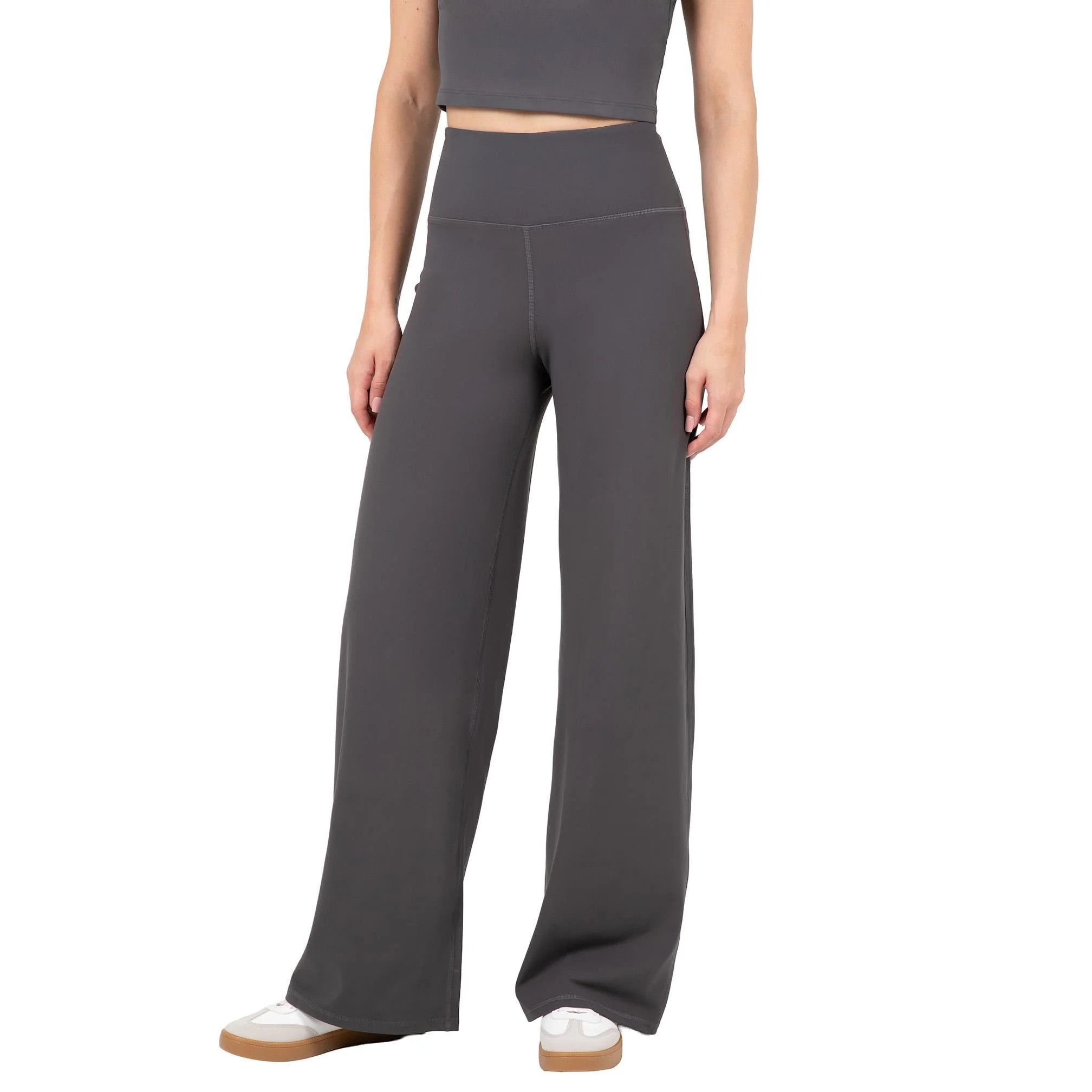 YITTY Active Women's High Waist Wide Leg Pants – Buttery Soft Lounge & Yoga Pants with Tummy Co... | Walmart (US)
