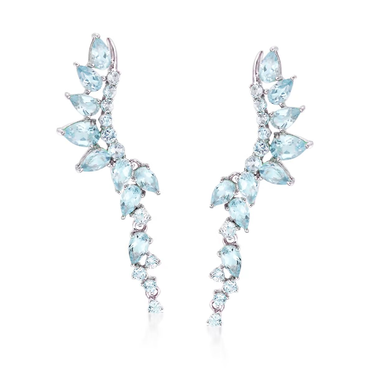 4.60 ct. t.w. Sky Blue Topaz Earrings in Sterling Silver | Ross-Simons