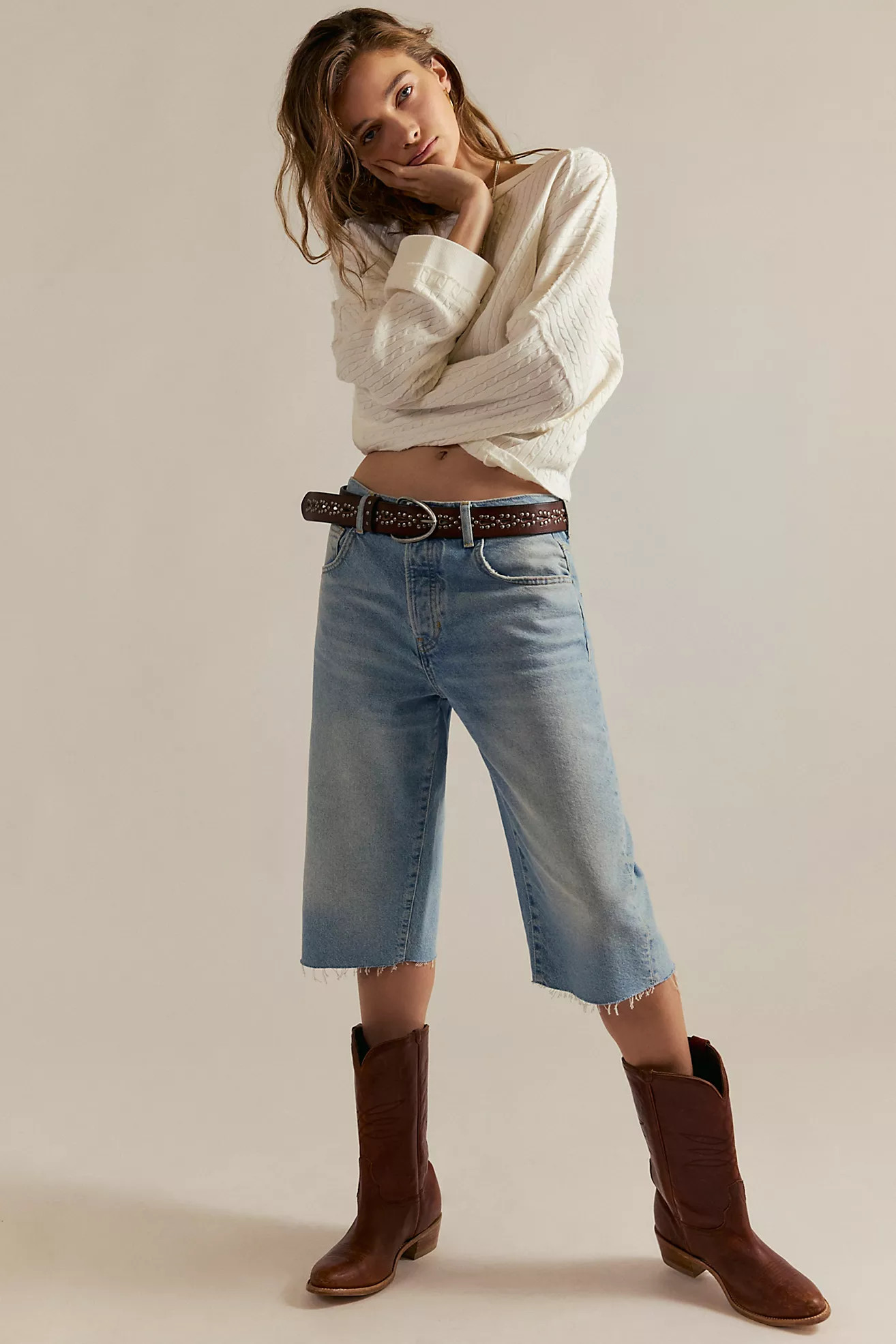 We The Free Jam Session Relaxed Capri Jeans | Free People (Global - UK&FR Excluded)