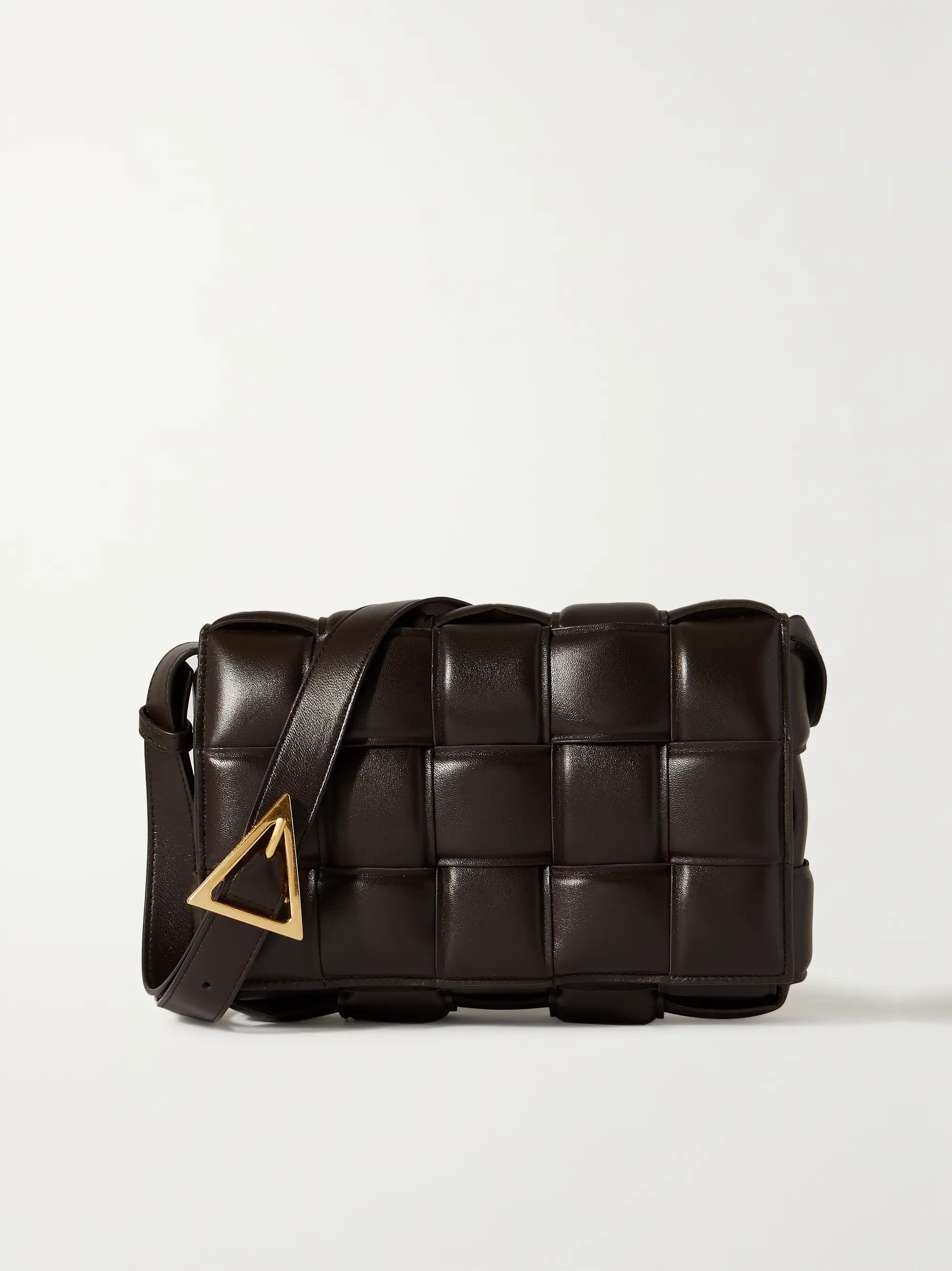 Cassette padded intrecciato leather shoulder bag | NET-A-PORTER (US)
