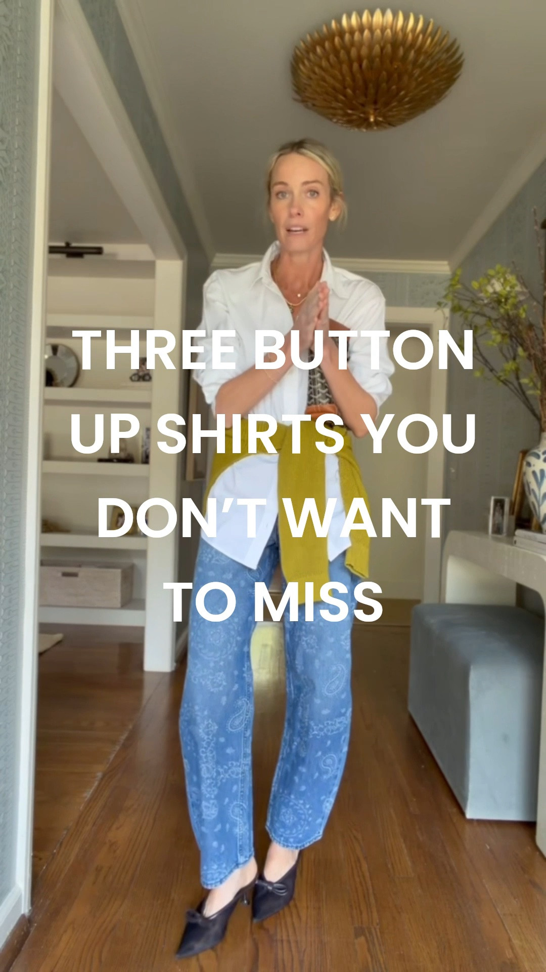 Size S in the tops and 26 in jeans!